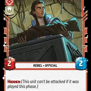 Rebellious Functionary Foil -STWU SEC Ingles