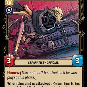 General Grievous Foil -STWU SEC Ingles