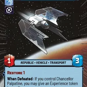 The Chancellor's Shuttle hyperspace -STWU SEC Ingles
