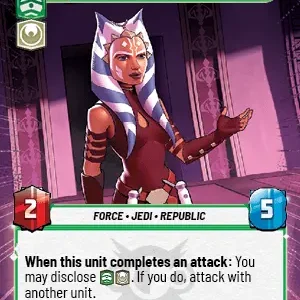 Ahsoka Tano HyperSpace Foil -STWU SEC Ingles