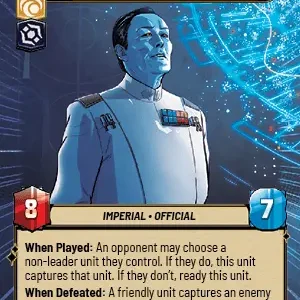 Grand Admiral Thrawn HyperSpace Foil -STWU SEC Ingles