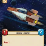 A-Wing HyperSpace Foil -STWU SEC Ingles