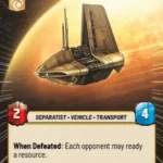 Emissary's Sheathipede HyperSpace Foil -STWU SEC Ingles