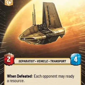 Emissary's Sheathipede HyperSpace Foil -STWU SEC Ingles