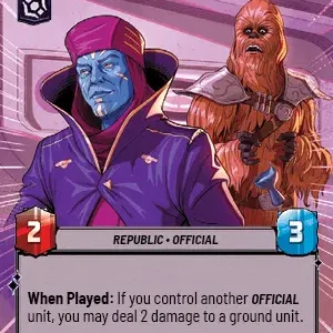 Political Bully HyperSpace Foil -STWU SEC Ingles