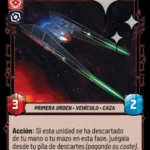 Kylo's TIE Silencer Foil - Ruthlessly Efficient - Shadows of the Galaxy (SHD)