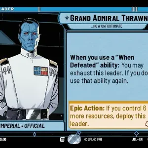Grand Admiral Thrawn STWU JTL Ingles