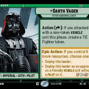Darth Vader Lider STWU JTL Ingles