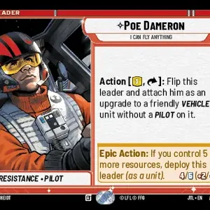 Poe Dameron STWU JTL Ingles