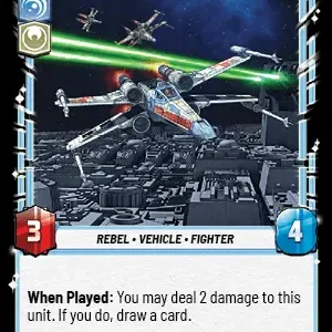 Red Squadron X-Wing STWU JTL Ingles