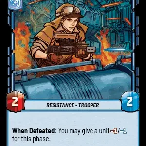 Desperate Commando Foil STWU JTL Ingles