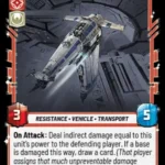 Tactical Heavy Bomber Foil STWU JTL Ingles