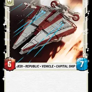 Jedi Light Cruiser STWU JTL Ingles