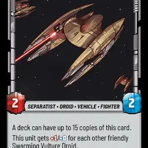 Swarming Vulture Droid STWU JTL Ingles