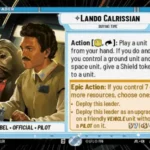Lando Calrissian Hyperspace STWU JTL Ingles