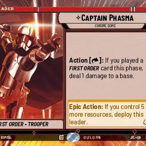 Captain Phasma Hyperspace STWU JTL Ingles