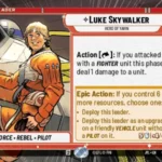 Luke Skywalker Hyperspace STWU JTL Ingles