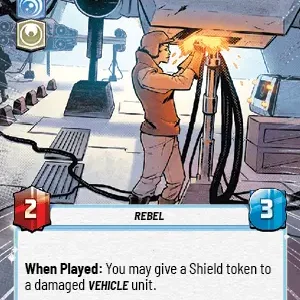 Echo Base Engineer Hyperspace Foil STWU JTL Ingles