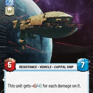 D'Qar Cargo Frigate Hyperspace STWU JTL Ingles