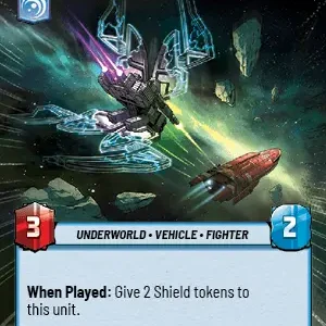 Cloaked StarViper Hyperspace Foil STWU JTL Ingles
