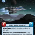 U-Wing Lander Hyperspace STWU JTL Ingles