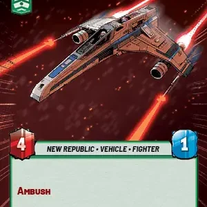 Eager Escort Fighter Hyperspace Foil STWU JTL Ingles