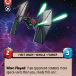 Special Forces TIE Fighter Hyperspace STWU JTL Ingles