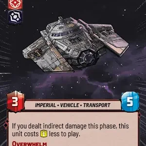 Decimator of Dissidents Hyperspace Foil STWU JTL Ingles