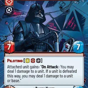 Darth Vader Hyperspace Foil STWU JTL Ingles