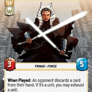 Ahsoka Tano Hyperspace STWU JTL Ingles