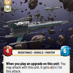 Black Squadron Scout Wing Hyperspace STWU JTL Ingles