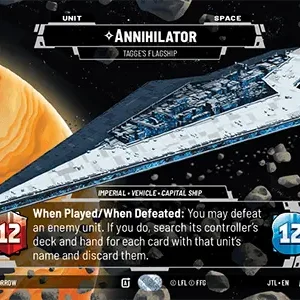 Annihilator Standar Prestige STWU JTL Ingles