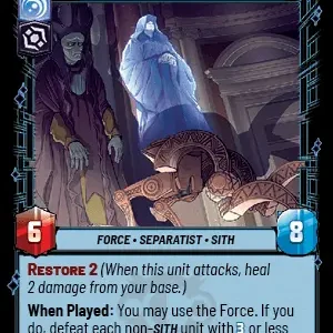 Darth Sidious STWU LOF INGLES