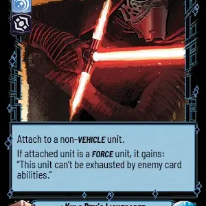 Kylo Ren's Lightsaber STWU LOF INGLES