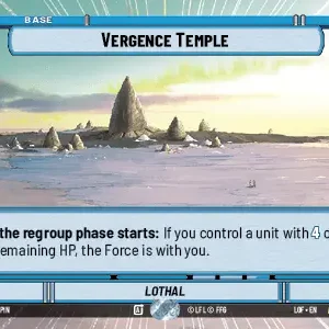 Vergence Temple HYPERSPACE STWU LOF INGLES
