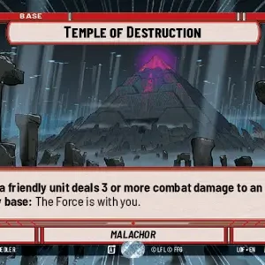 Temple of Destruction HYPERSPACE STWU LOF INGLES