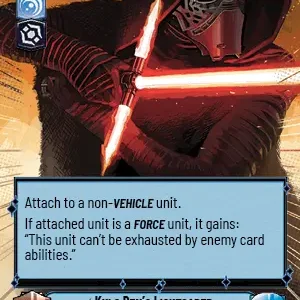Kylo Ren's Lightsaber HYPERSPACE STWU LOF INGLES