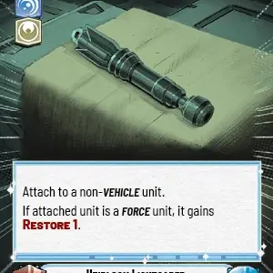 Heirloom Lightsaber HYPERSPACE STWU LOF INGLES