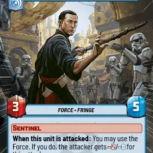 Chirrut Îmwe HYPERSPACE STWU LOF INGLES