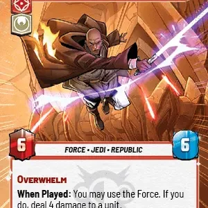 Mace Windu HYPERSPACE STWU LOF INGLES