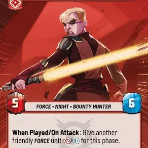 Asajj Ventress HYPERSPACE STWU LOF INGLES