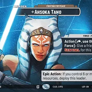 Ahsoka Tano - Fighting For Peace Lider (Showcase) - Legends of the Force (LOF) ESPAÑOL