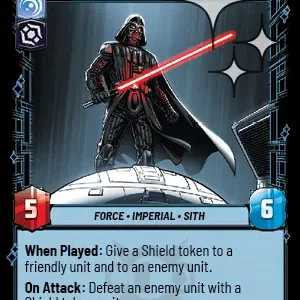 Darth Vader STANDARD FOIL STWU LOF INGLES