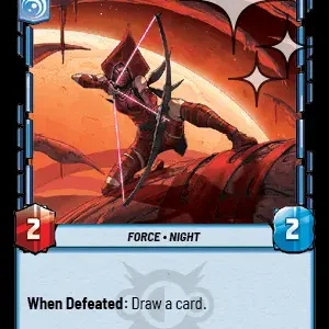 Nightsister Warrior FOIL STWU LOF INGLES