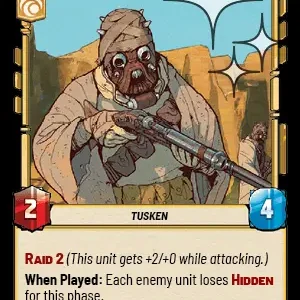 Tusken Tracker STANDARD FOIL STWU LOF INGLES