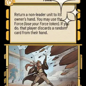 The Will of the Force FOIL STWU LOF INGLES