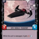 Scimitar FOIL STWU LOF INGLES