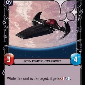 Scimitar FOIL STWU LOF INGLES