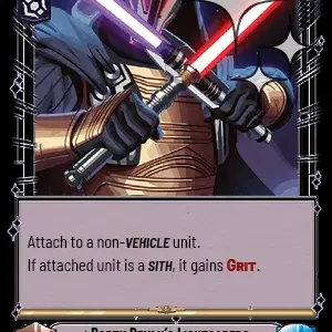 Darth Revan's Lightsabers FOIL STWU LOF INGLES