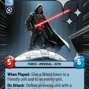 Darth Vader HYPERSPACE FOIL STWU LOF INGLES